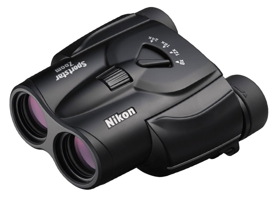 Бинокль Nikon Sportstar Zoom 8–24x25, черный