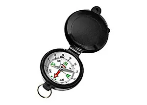 Компас Kromatech 45 мм, с крышкой и фиксатором стрелки (пластик), изображение 1