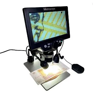 Микроскоп цифровой Espada E-DBM1200, 12 Мпикс, с пультом дистанционного управления, изображение 1