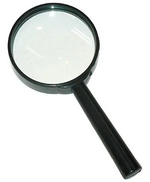 Лупа Kromatech ручная круглая 8х, 65 мм, черная (ZB-1006-65)