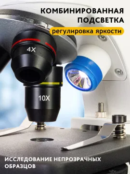 Микроскоп Levenhuk Discovery Pico с книгой, изображение 20