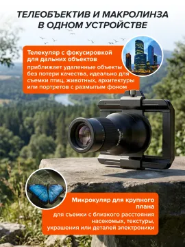 Телекуляр и микрокуляр для телефона Levenhuk Kelvin TLC25, изображение 25