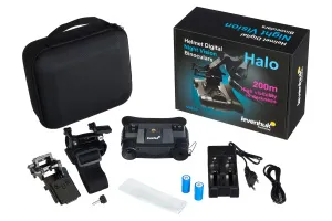 Бинокль цифровой ночного видения Levenhuk Halo NVB10 Helmet, с креплением на шлем, изображение 2