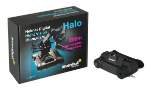 Бинокль цифровой ночного видения Levenhuk Halo NVB10 Helmet, с креплением на шлем, изображение 3