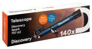 Телескоп Levenhuk Discovery Spark 707 AZ с книгой, изображение 15