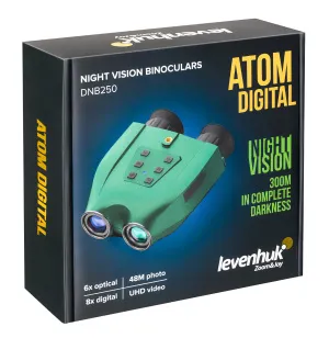 Бинокль ночного видения Levenhuk Atom Digital DNB250, изображение 13