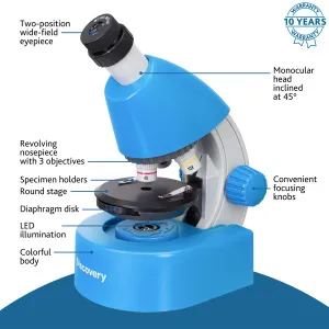 Микроскоп Levenhuk Discovery Micro с книгой, изображение 16