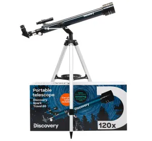 Телескоп Levenhuk Discovery Spark Travel 60 с книгой, изображение 17