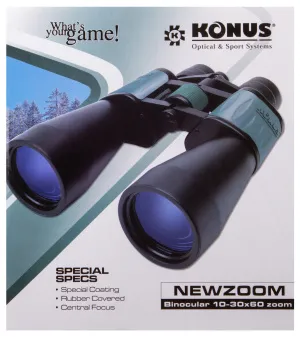 Бинокль Konus NewZoom 10–30x60, изображение 12