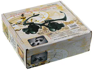 Лупа-очки Veber 10x/15x/20x/25x, с подсветкой (9892G), изображение 2