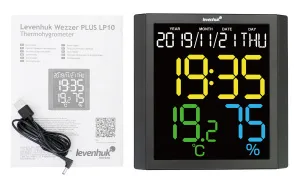 Термогигрометр Levenhuk Wezzer PLUS LP10, изображение 3