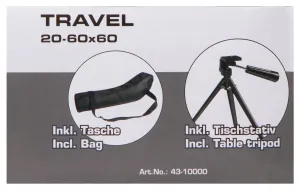 Зрительная труба Bresser Travel 20–60x60, изображение 15
