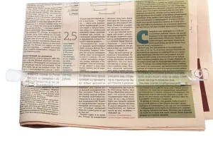 Лупа для чтения Veber 2x, 300 мм, с ручками (81208), изображение 3