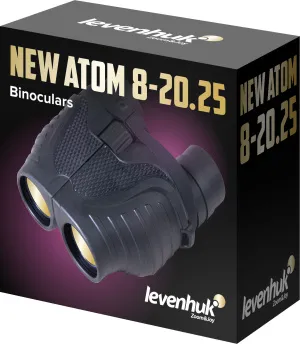 Бинокль Levenhuk New Atom 8–20x25, изображение 2