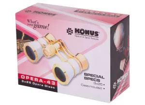 Театральный бинокль Konus 3x25 Pearl, изображение 12