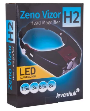 Лупа налобная Levenhuk Zeno Vizor H2, изображение 12