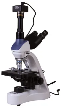 Микроскоп цифровой Levenhuk MED D10T, тринокулярный, изображение 3