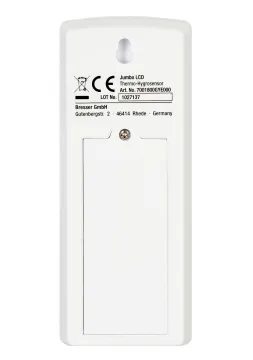 Метеостанция (настенные часы) Bresser MyTime Jumbo LCD, изображение 10