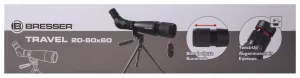 Зрительная труба Bresser Travel 20–60x60, изображение 16