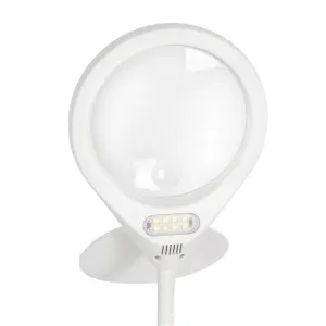 Лупа-лампа настольная Veber 2D LED, с подсветкой (8611), изображение 3