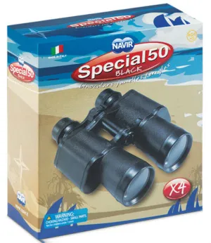 Бинокль детский Navir «Морской» 4x, черный, без футляра, изображение 2