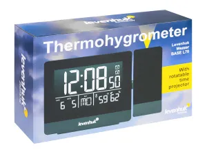 Часы-термометр Levenhuk Wezzer BASE L70 с проектором, изображение 10