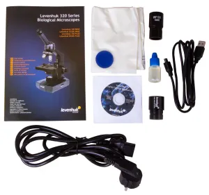 Микроскоп цифровой Levenhuk D320L BASE, 3 Мпикс, монокулярный, изображение 17