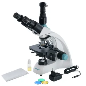 Микроскоп Levenhuk 400T, тринокулярный, изображение 2